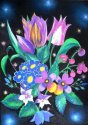 Геновська Евгенія 13 років. Космічні квіти 